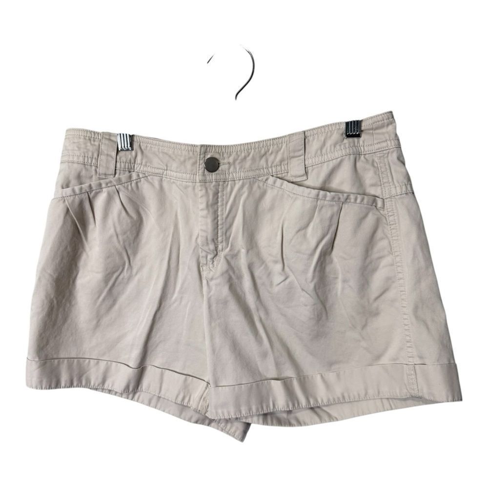 Moda International Tan Cotton Chino Shorts Size 8